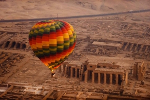 From Cairo: Luxor & Hot Air Balloon Private Trip by Plane