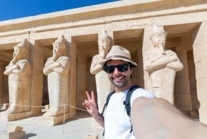 Kairosta: Luxor & Kuumailmapallo Yksityinen matka lentokoneella.