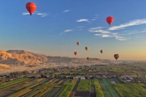 From Cairo: Luxor & Hot Air Balloon Private Trip by Plane