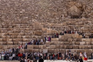 Kairosta tai Gizasta: Gizan pyramidit ja Sfinx Yksityinen kiertoajelu.