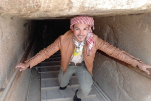 From Cairo or Giza: Sakkara, Memphis & Pyramids Private Tour