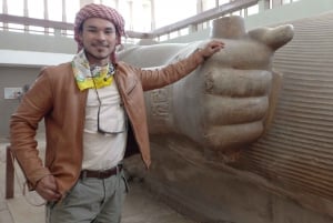 From Cairo or Giza: Sakkara, Memphis & Pyramids Private Tour