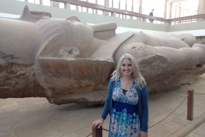 Depuis Le Caire/Giza : Excursion d'une journée à Sakkara, Memphis et les pyramides de Gizeh