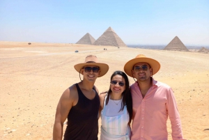 Do Cairo/Gizé: Viagem de 1 dia a Sakkara, Memphis e Pirâmides de Gizé