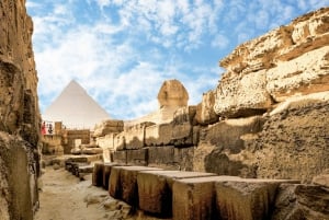 Von Kairo aus: Pyramiden von Gizeh, Sphinx, Saqqara & Memphis Tour