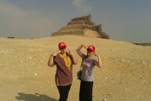 Dal Cairo: Tour delle piramidi di Saqqara e Memphis