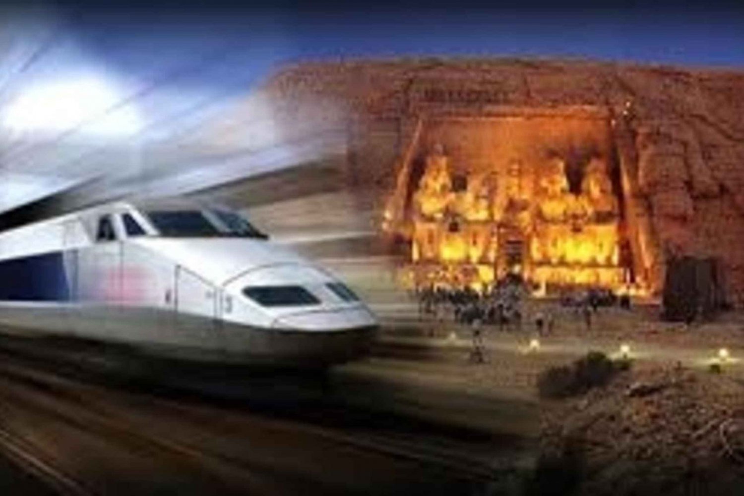 Z Kairu: Transfer pociągiem sypialnym do Asuanu i Luksoru