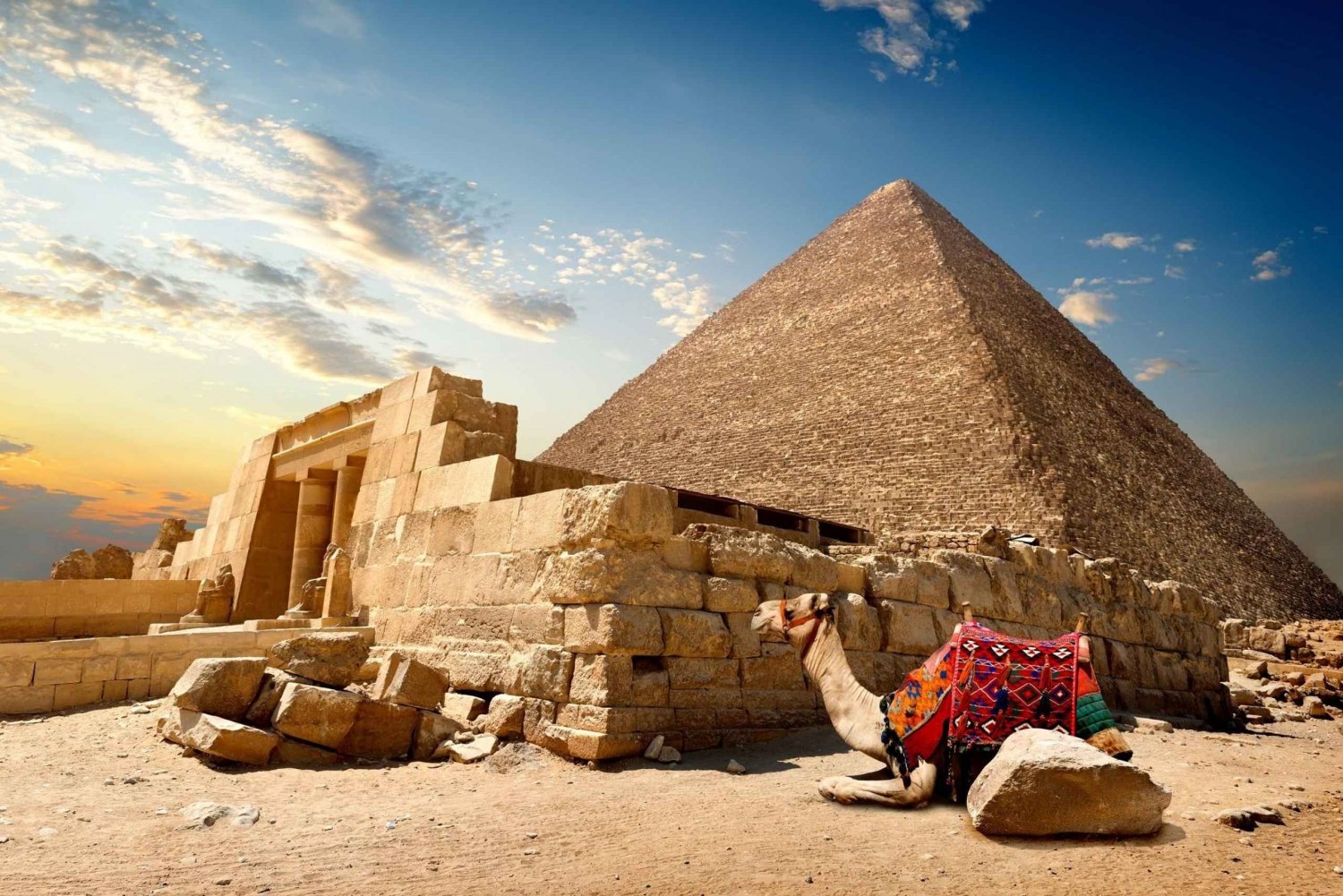 Da Eilat: viaggio guidato di 3 giorni a Petra e al Cairo con soggiorno in hotel