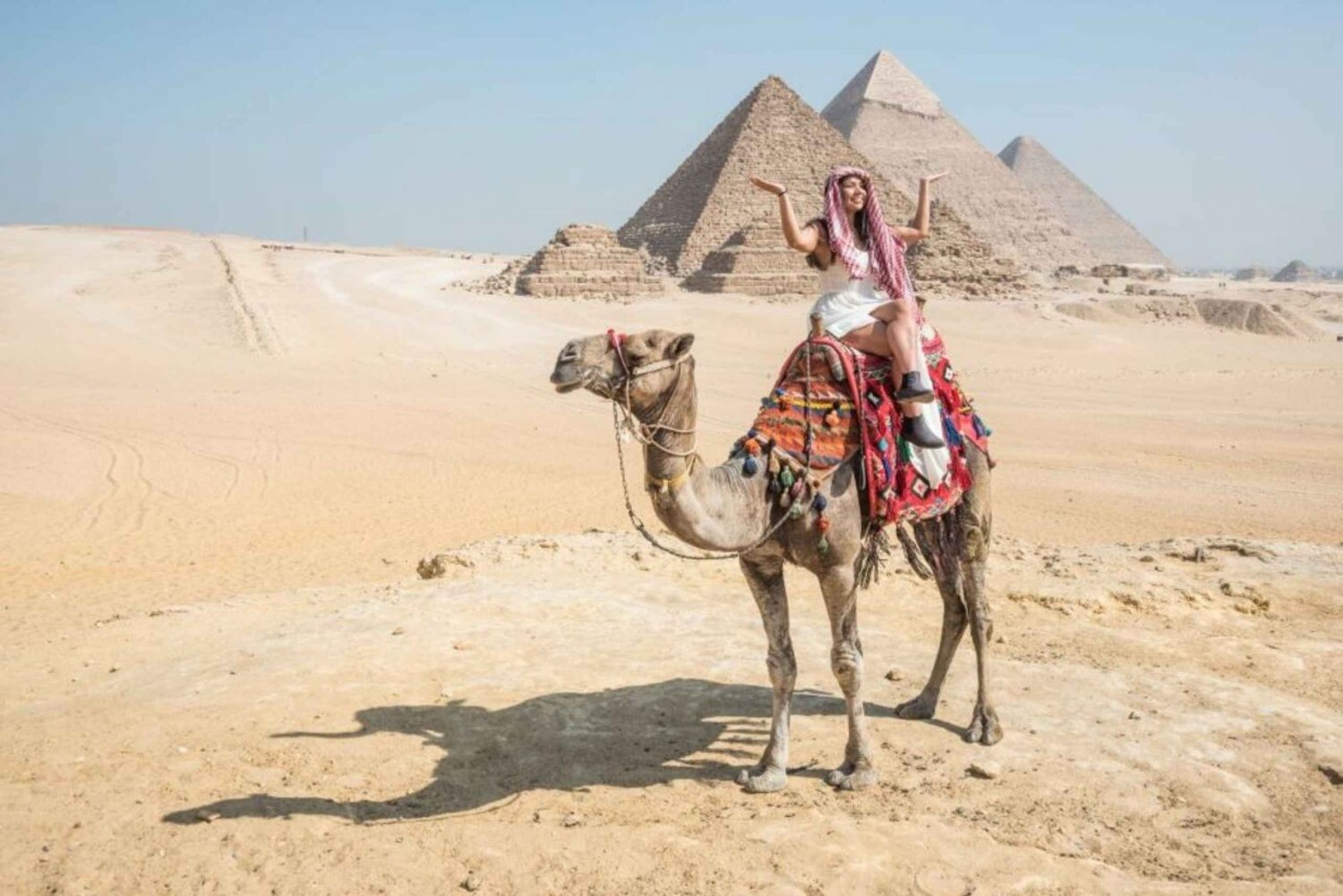 El Gounasta: Gizan ja Kairon kohokohdat päiväretki lounaalla.
