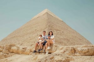 Da El Gouna: Escursione di un giorno al Cairo e a Giza con pranzo