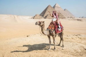 From El Gouna: Cairo and Giza Highlights Day Trip with Lunch