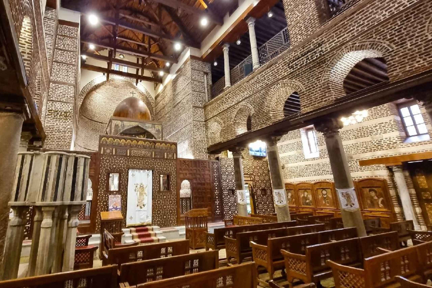 Fra El Sokhna havn: Privat tur til det kristne og islamske Kairo