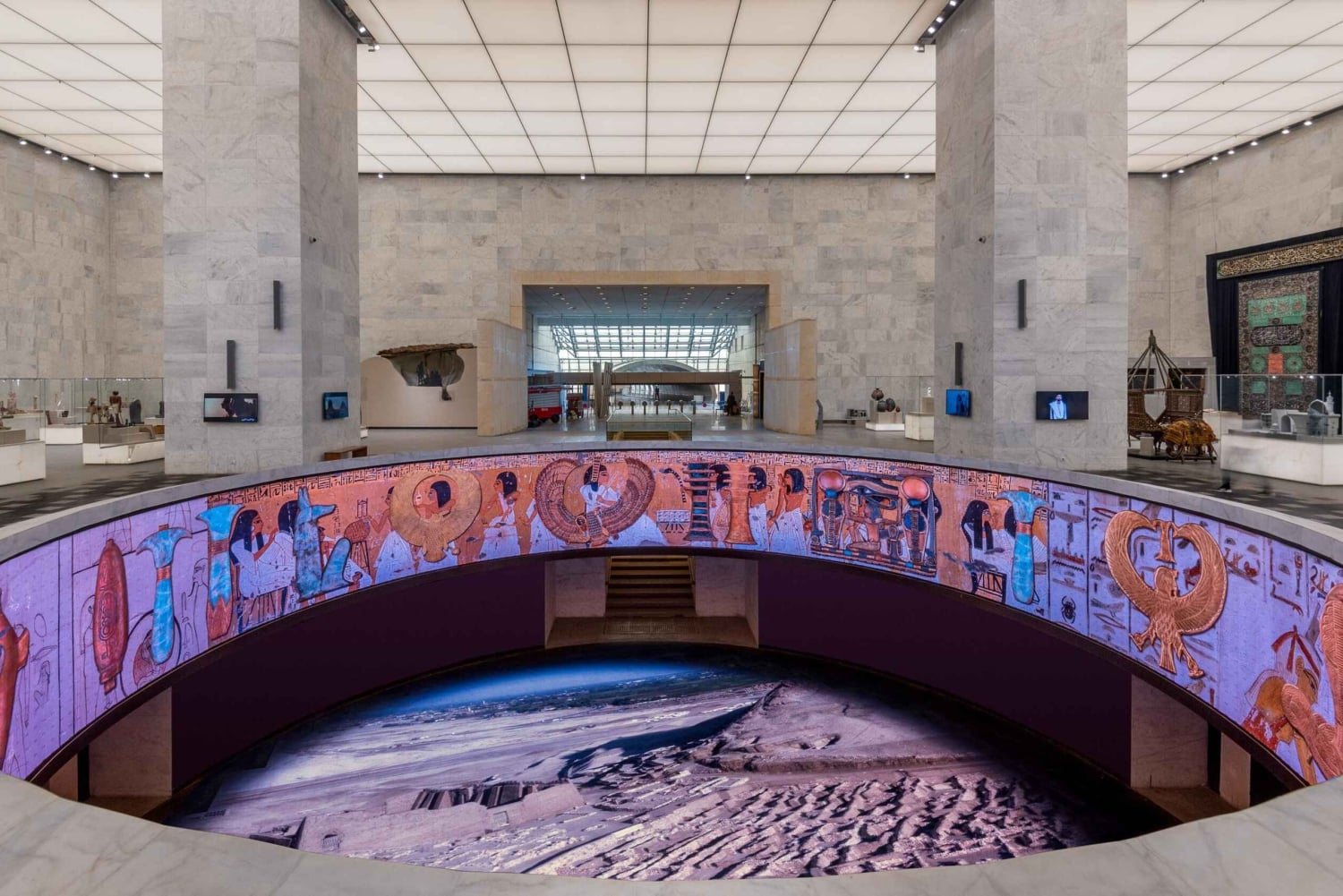 Depuis le port d'El Sokhna : Visite du musée national et du musée égyptien