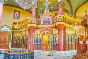 Depuis le port d'El Sokhna : visite privée du Caire chrétien et islamique.