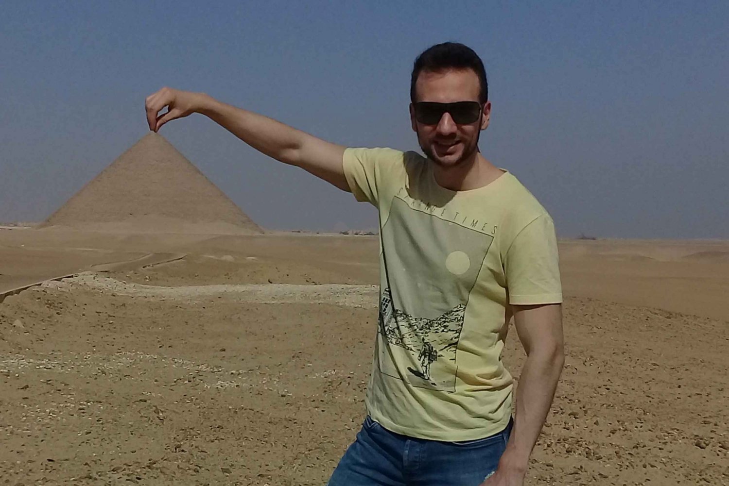 Fra Giza og Cairo: Pyramiderne, Sakkara & Dahshur Privat tur
