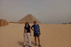 Z Gizy i Kairu: Piramidy, Sakkara i Dahszur - wycieczka prywatna