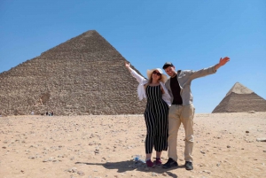 Da Giza e Il Cairo: Tour privato delle Piramidi, Sakkara e Dahshur