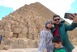 Giza lub Kair: Piramidy Sfinks Wycieczka do Muzeum Egipskiego