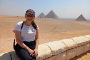 From Giza or Cairo: Pyramids, Sphinx & Museum Private Tour