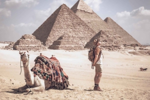 From Hurghada: Cairo Pyramids and Museum Day Trip by Flight