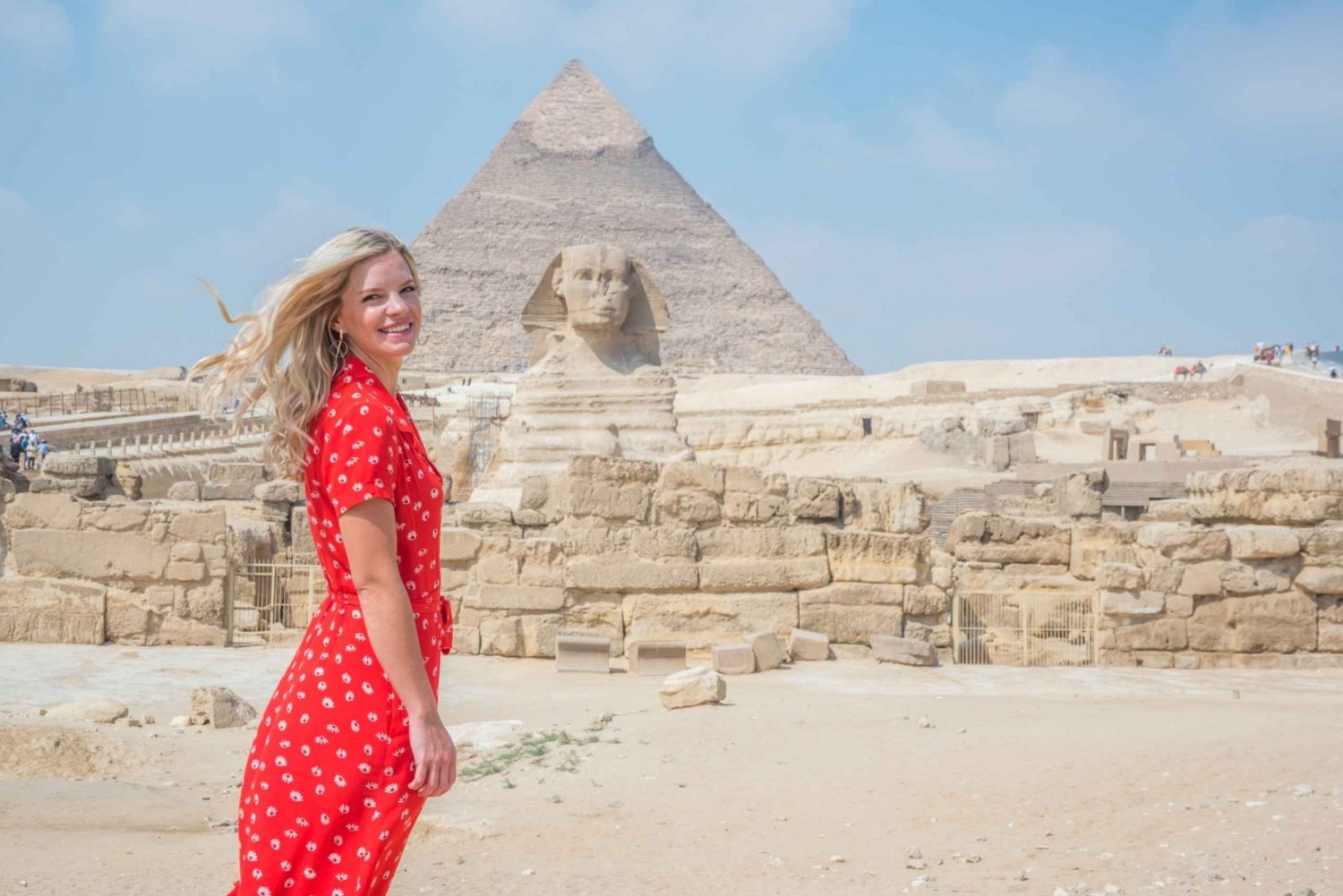 De Hurghada: Pirâmides de Gizé, Esfinge, Museu Viagem de um dia ao Cairo