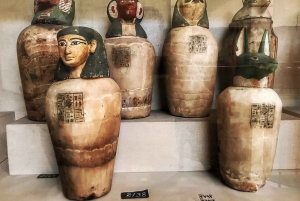 Hurghada: Cairo and Giza Highlights Tour with BBQ Lunch