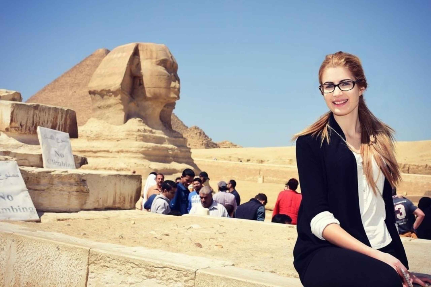 Fra Hurghada: Privat dagsudflugt til Kairo med måltider