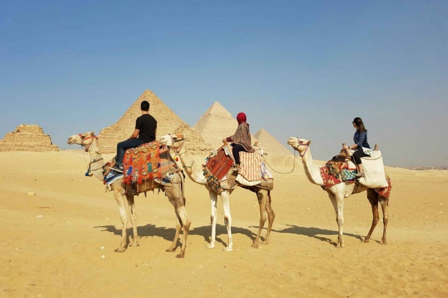 Desde Hurghada: Excursión privada de un día a El Cairo con comidas