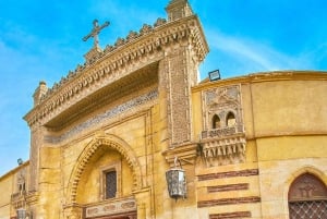 From Port Said: Day Trip to Christian and Islamic Cairo.