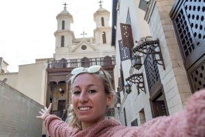 From Port Said: Day Trip to Christian and Islamic Cairo.