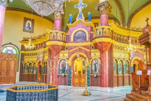 From Port Said: Day Trip to Christian and Islamic Cairo.