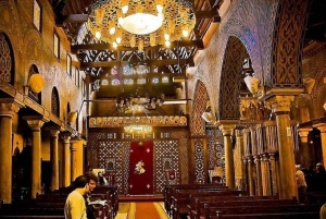 From Port Said: Day Trip to Christian and Islamic Cairo.