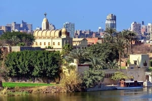 From Port Said: Day Trip to Christian and Islamic Cairo.