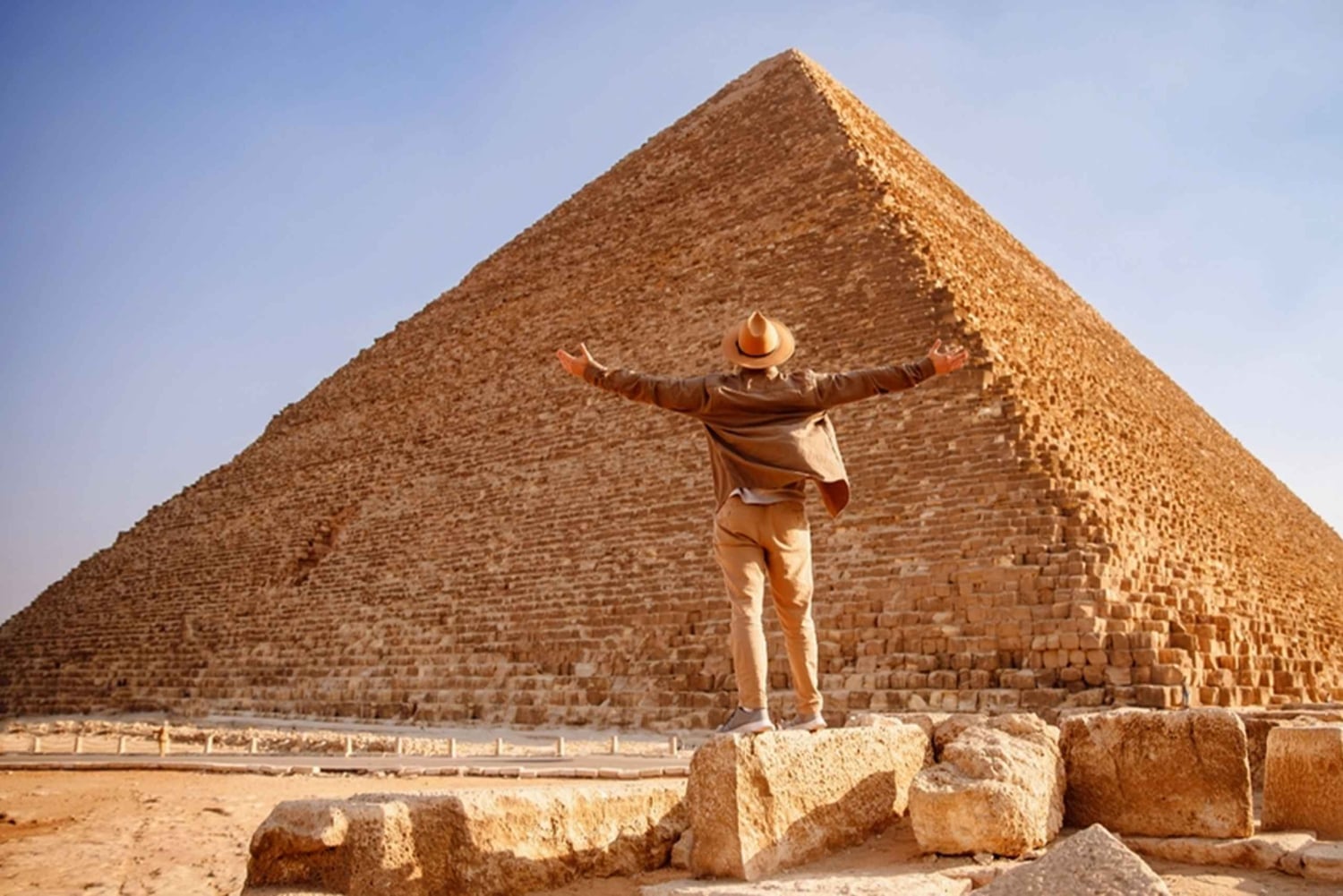 From Port Said: Giza Pyramids, Citadel & Khan Khalili Tour.