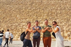 From Port Said: Giza Pyramids, Citadel & Khan Khalili Tour.