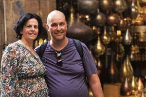 From Port Said: Giza Pyramids, Citadel & Khan Khalili Tour.