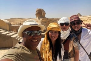 From Port Said: Giza Pyramids, Citadel & Khan Khalili Tour.