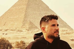 From Port Said: Giza Pyramids, Citadel & Khan Khalili Tour.