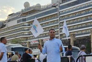 Fra Port Said: Tur til pyramidene i Giza og lunsjcruise på Nilen