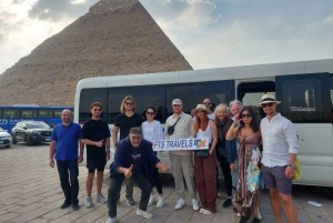Fra Port Said: Pyramiderne og det egyptiske museum på en heldagstur