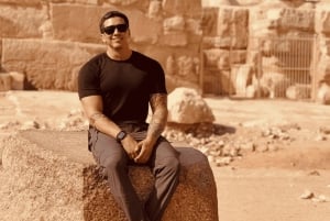 From Port Said: Trip to Cairo The Pyramids from Portsaid