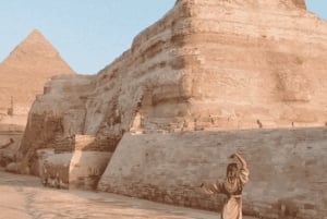 From Port Said: Trip to Cairo The Pyramids from Portsaid