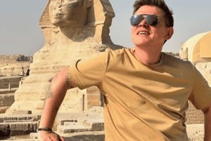 From Port Said: Trip to Cairo The Pyramids from Portsaid