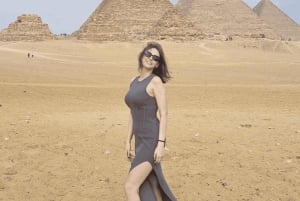 From Port Said: Trip to Cairo The Pyramids from Portsaid
