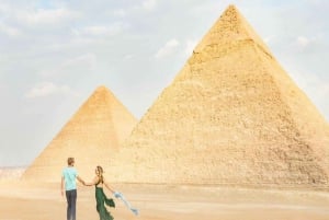 Puerto de El Sokhna: Visita a las Pirámides y al Gran Museo Egipcio