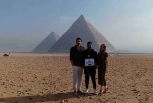 Von Port Said aus: Die Pyramiden von Gizeh und das Große Ägyptische Museum