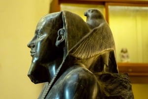 Depuis Safaga/Soma Bay : Excursion d'une journée aux Pyramides et au Musée égyptien