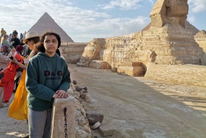 Sharm El Sheikhistä: Kairon päiväretki edestakaisilla lennoilla.