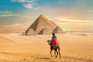 Excursión de día completo a las pirámides de Guiza, Saqqara y Menfis