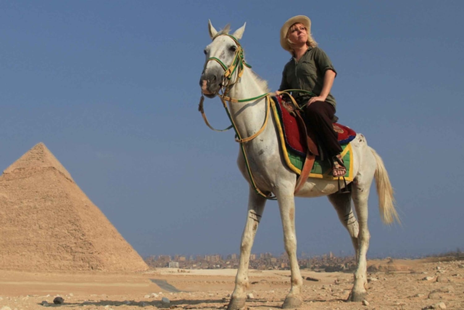 Giza: Wycieczka konna wokół piramid w Gizie